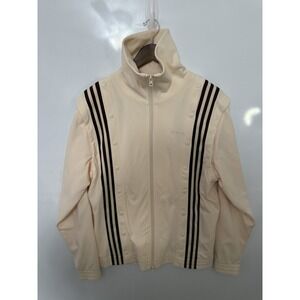 Adidas x IVY Park Snap Track Jacket, Convertible Sleeves. Ecru, Women's Small